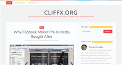 Desktop Screenshot of cliffx.org